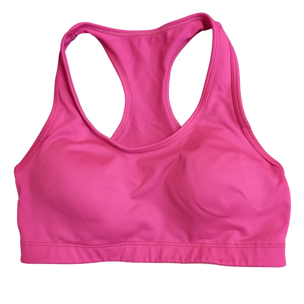 Champion C9 Sports Bra Womens Small Pink Racerback Padded Mesh Back N9016-27M